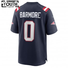 Kinder New England Patriots Trikot Christian Barmore 0 Nike Navy 2021 NFL Draft